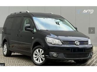 volkswagen caddy maxi highline 1.6 tdi -102 ps -7 sedežev-