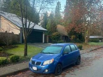 pontiac g3 4 door sedan - blue 2009