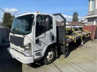 2016 isuzu npr flatbed