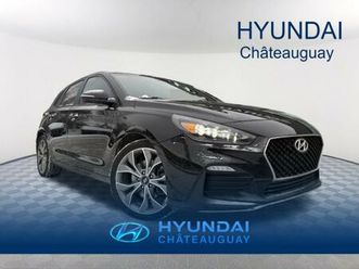 2020 hyundai elantra gt n line, manuel, cuir, toit ouvrant, carplay, hatch