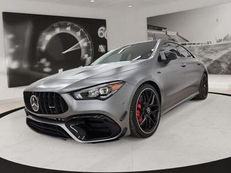 2023 mercedes-benz cla amg cla 45 4matic coupe