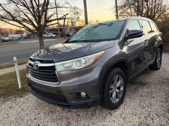 2015 gray toyota higlander (financing available)