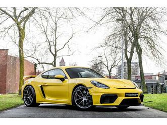 porsche 718 cayman gt4 * manueel * clubsport * 1 owner belgian
