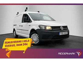 volkswagen caddy maxi 2.0tdi värmare pdc drag v-inredd moms