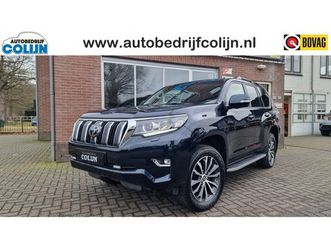 toyota land cruiser 2.8 d-4d 204pk executive van, schuif/kanteldak, luchtv, full opt