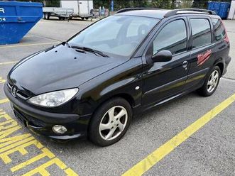 peugeot 206 sw canton bâle-ville - tutti.ch