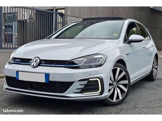 volkswagen golf 7 1.4 tsi 204ch hybride rechargeable dsg6 gte carplay , toit ouvrant