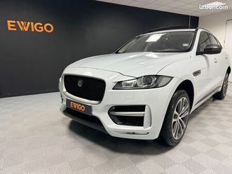 jaguar f-pace suralimente 3.0 340cv r-sport awd bva - suivi jaguar - toit ouvrant/sieges chauffants