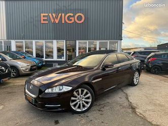 jaguar xj 3.0 d 275ch portfolio bva- sieges chauffants/massants- volant chauffant - toit ouvrant