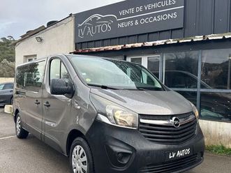 opel vivaro combi 9 places 125ch l2h1 tva recuperable