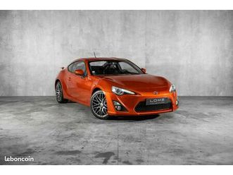 toyota gt86 200 ch - boite manuelle - orange tangerine - jantes forgées gt86 - sièges cuir & alcantara - carnet & suivi complet toyota