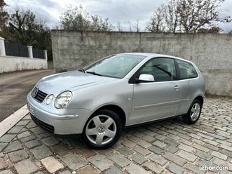 volkswagen polo iv match 1ère main 1.2i 65cv climatisation moteur à chaîne garantie 12 mois