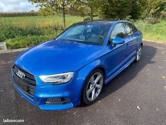a3 berline 2.0 tdi 180 quattro s-line s-tronic sport limited