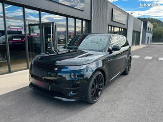 land rover range rover sport p510e 3.0l i6 phev 510ch first edition / 1ère main française / garantie constructeur 06/2026