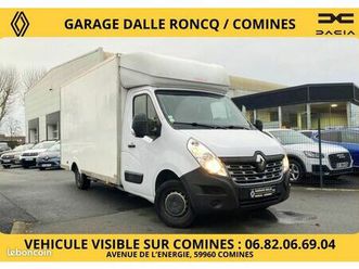 renault master 20m3 2.3 dci 130cv grand confort gps/clim/regulateur/double porte ar