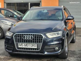 audi q3 2.0 tdi 177 cv - garantie 12 mois - ambition luxe quattro s tronic