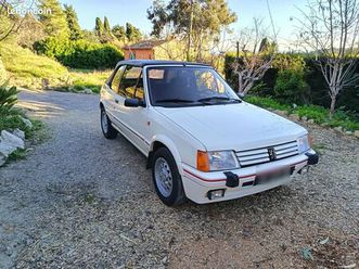 peugeot 205 cti - all white - 91950 km d'origine