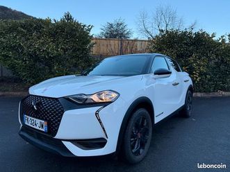 ds ds3 crossback hdi 100ch bv6m performance line. blanc / toit noir gps tél leds