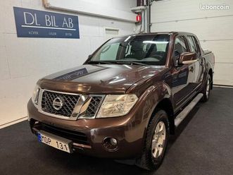 nissan navara double cab 2.5 dci 4x4 – 190 ch – attelage
