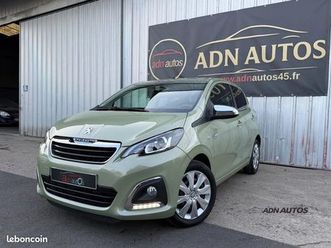 peugeot 108 1.0 vti 70 style plus start-stop/carplay/17 000 km suivi dsiponible