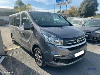 fiat talento panorama 1.6 mjt 125 cv 9 places minibus / gps + camera + double porte laterale