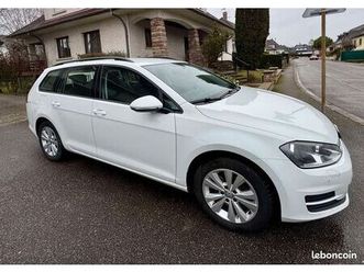 volkswagen golf 7 sw 1.4 tsi 125cv multifuel e85 ethanol 4,62eur/100kms carplay clim auto sieges chauffants 6.625eur ht
