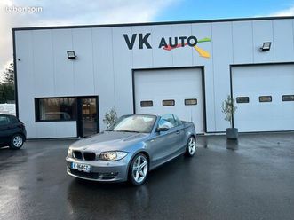 bmw serie 1 cabriolet 120i e88 2l sport design 170ch din bva