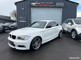 bmw série 1 (e82) coupé edition m sport 118d 2.0 d 143 cv boîte auto