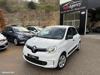 renault twingo iii societe 1.0 l sce 65 ch zen 2021 / 2 places / tva recuperable / bluetooth / climatisation / feux auto