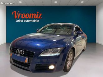 audi tt 2.0 tfsi 210 cv coupe bvm6 ambition luxe/86 600km/suivi full/xenon/radars/gtie 12 mois