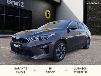 kia ceed sw 1.4 t-gdi 140 ch edition 1 isg dct7 /caméra de recul/palettes au volant/toit ouvrant