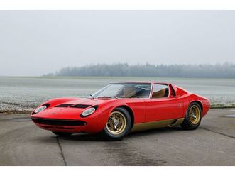 1967 lamborghini miura p400 prima serie sans réserve