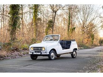 1968 renault 4 plein air sans réserve