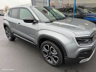 jeep avenger summit 1.2l 100 ch bvm6 summit