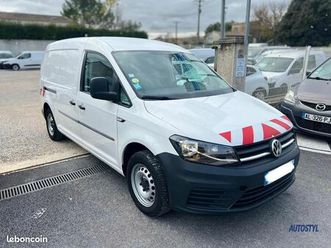 volkswagen caddy l2 rallongé maxi 2.0 tdi 102 cv business dsg6 / boite auto + camera + clim /prix ht