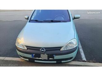 a vendre opel corsa 2002