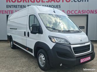 peugeot boxer fourgon tole 435 l4h2 bluehdi 140 ss asphalt* 1er main