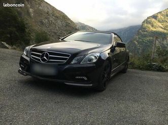 mercedes 350 classe e cabriolet amg