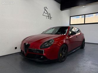 alfa romeo giulietta 1750 tbi 240 ch quadrifoglio verde tct launch edition rosso corsa