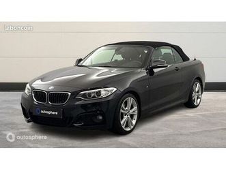 bmw série 2 cabriolet 220ia 184ch m sport