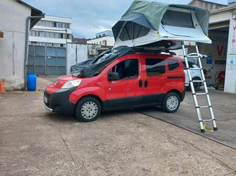 minicamper mit dachzelt peugeot bipper tepee