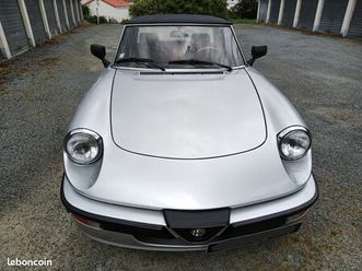 alfa romeo spider quadrifoglio verde 1987