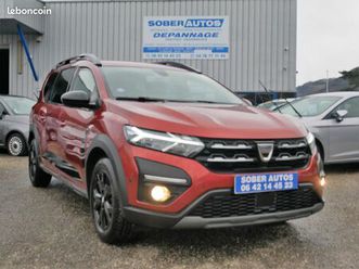 dacia jogger extreme + eco-g 100cv 1ere main gps clim ct 2028 gtie 1 an tva recuperable