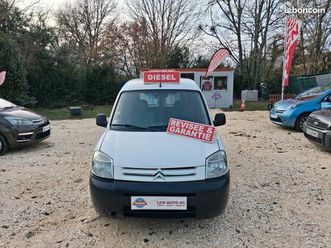 citroën berlingo 1.6 hdi 75 fourgon 2 places garantie 3 mois