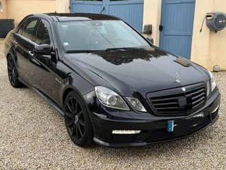 mercedes e63 amg - noir- 06/2012
