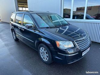 chrysler grand voyager 2.8 crd limited 163 ch bva 7 places - cuir - pano - camera - 225000 km