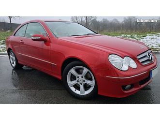 mercedes clk 200 kompressor 184cv *86.000kms*elégance*cuir chauffant*régulateur*aide au stationnement av/ar