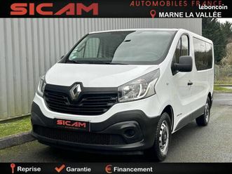 renault trafic 1.6 dci 125 energy life combi l1 tpmr handicap