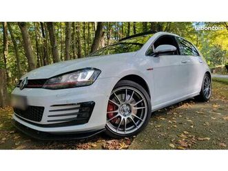volkswagen golf 7gti performance cuir/toit ouvrant/dsg