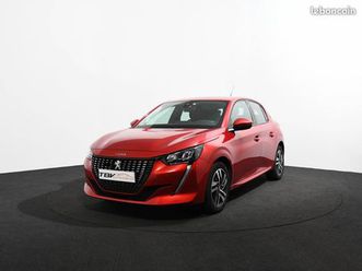 peugeot 208 1.5 bluehdi 100 cv type allure keyless carplay cockpit 3d regulateur jantes 16